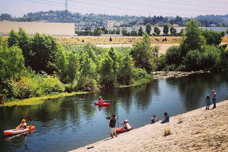 Los Angeles River Kayak